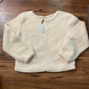 NEW - womens small teddy sweater
